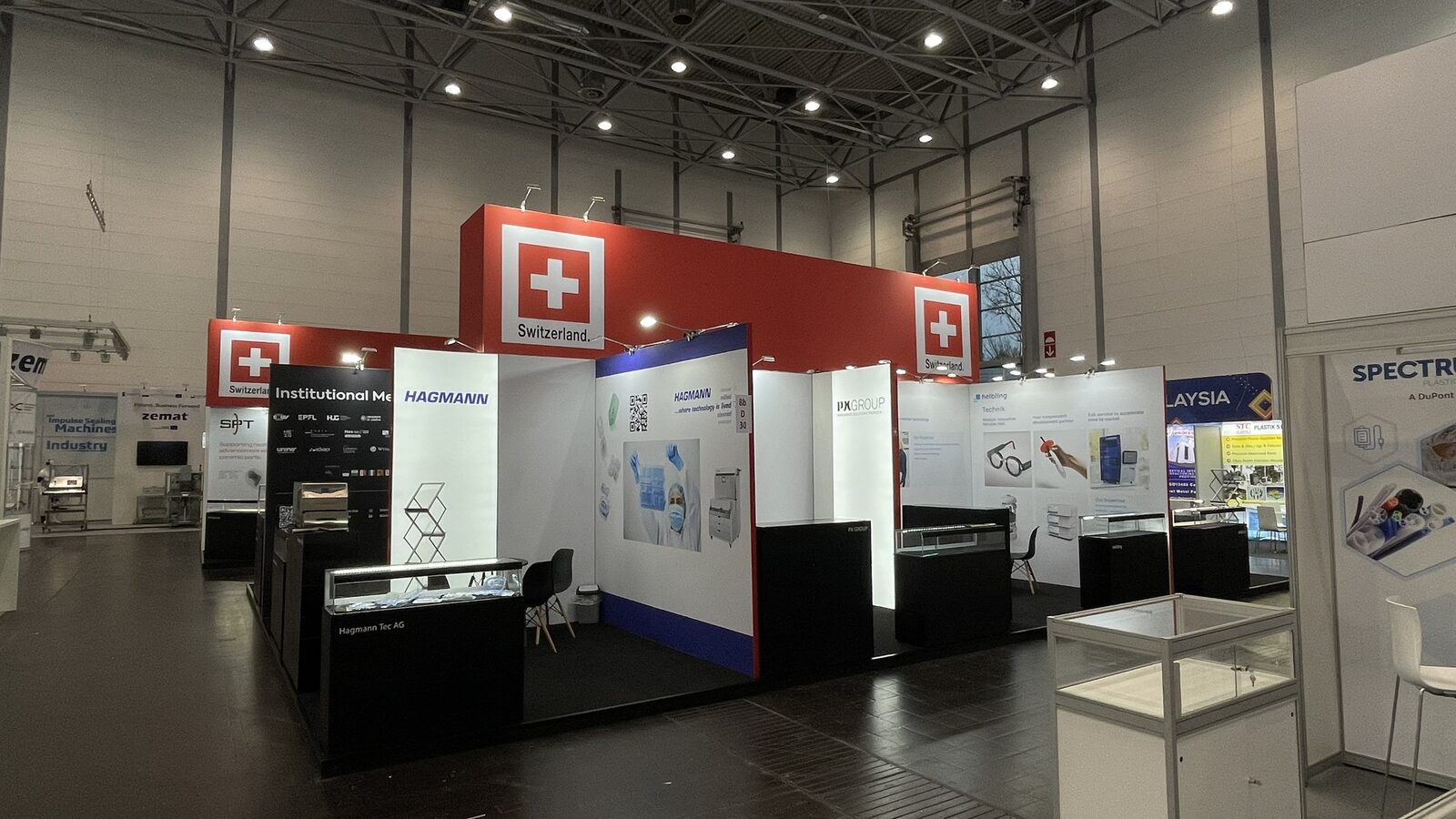 Swiss Medtech Pavillon, COMPAMED Düsseldorf 2025